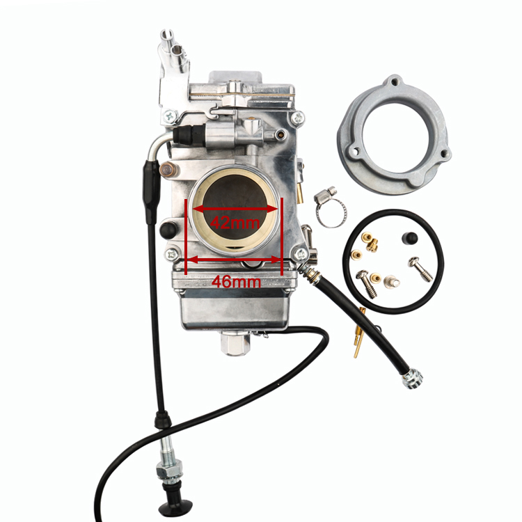 HSR42 HSR45 HSR48 Carburetor For Harley Bad Boy FXSTSB Dyna FXDC Sport 1200R TM42 TM45 TM48 42 45 48 mm Motorcycle Carb
